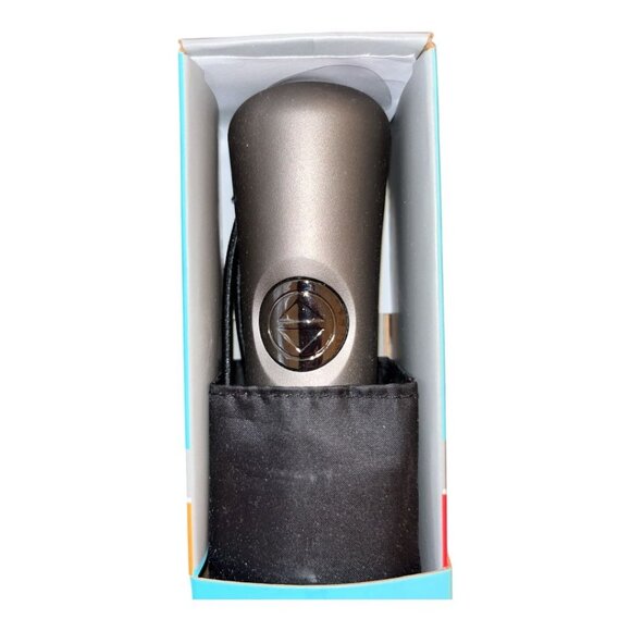 Totes Black Triple Protection Titan Umbrella 47" NIB - Picture 1 of 7